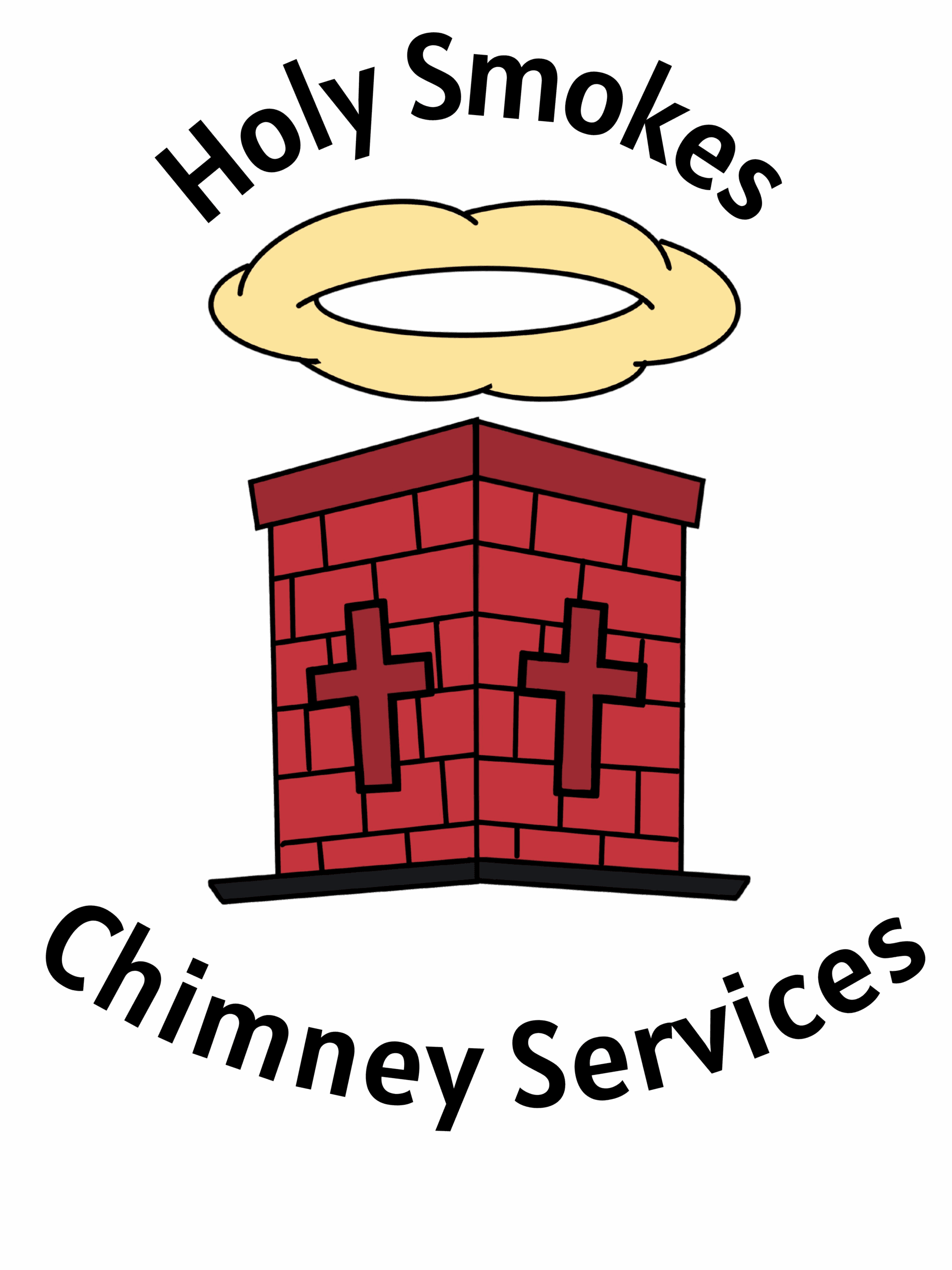 Holy smokes chimney services logo 1